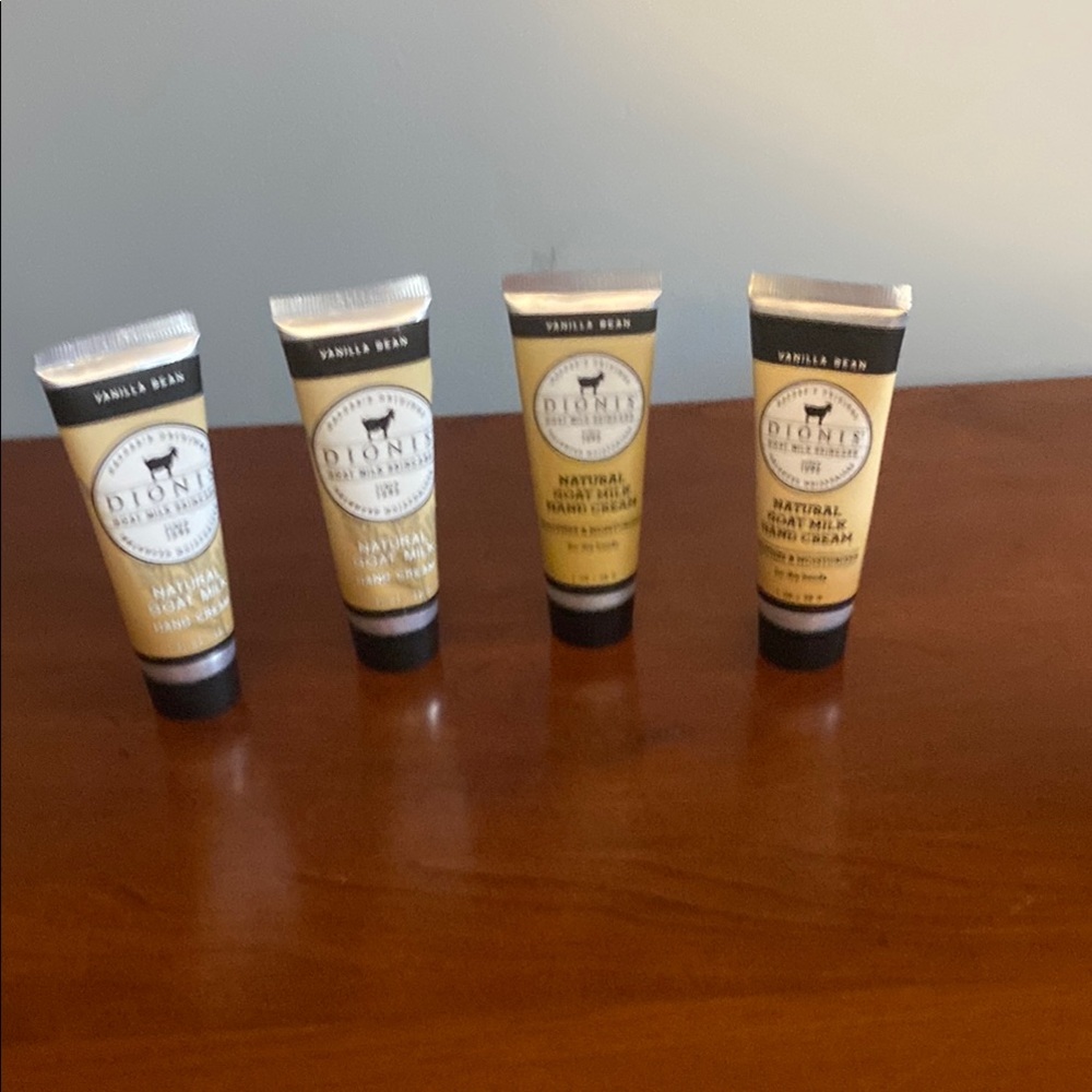 Dionis natural Goat Milk hand cream. Vanilla Bean. New